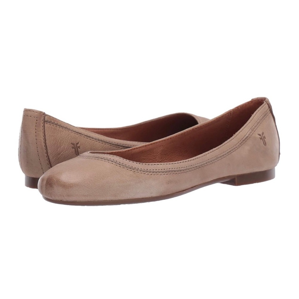Frye Women's Tan Leather Flats